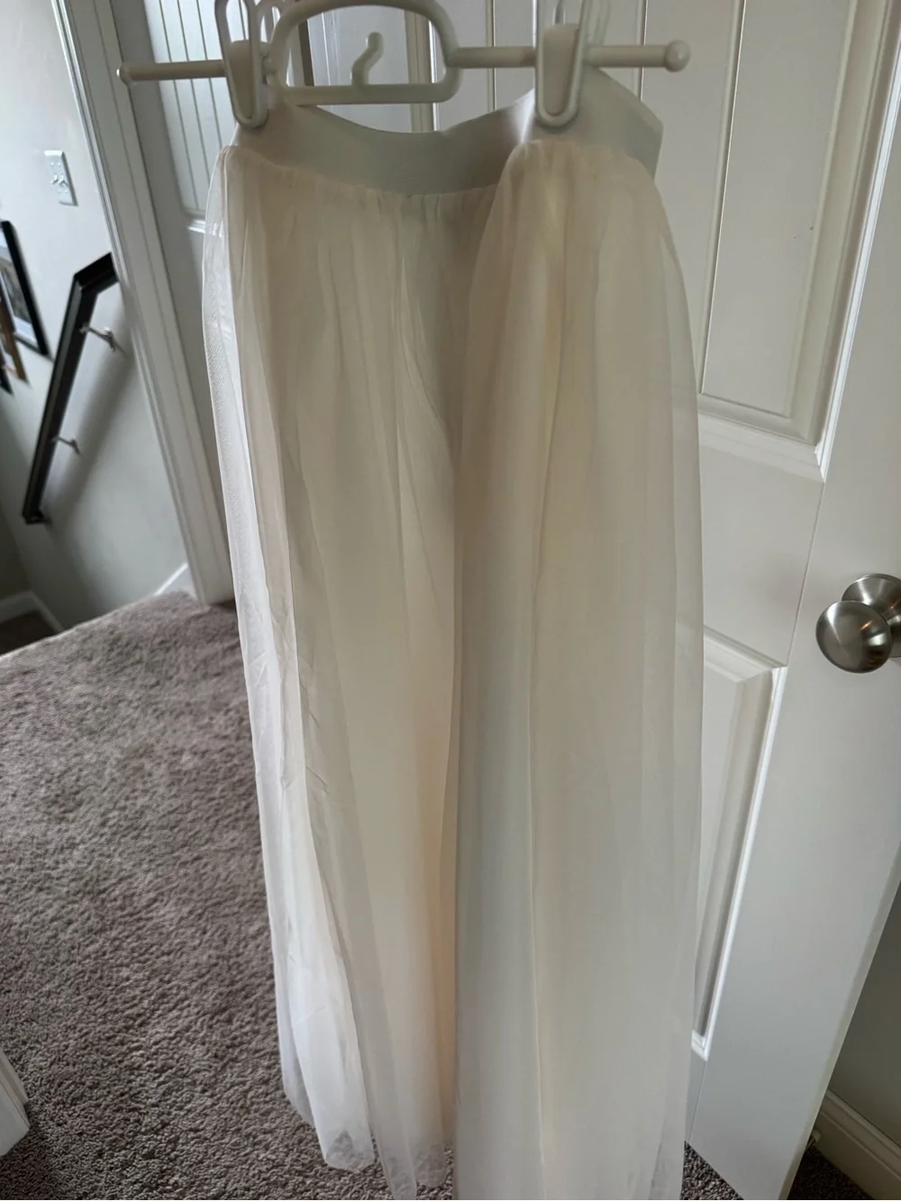 Baltic Born White Maxi Tulle Skirt - Picture 4 of 7